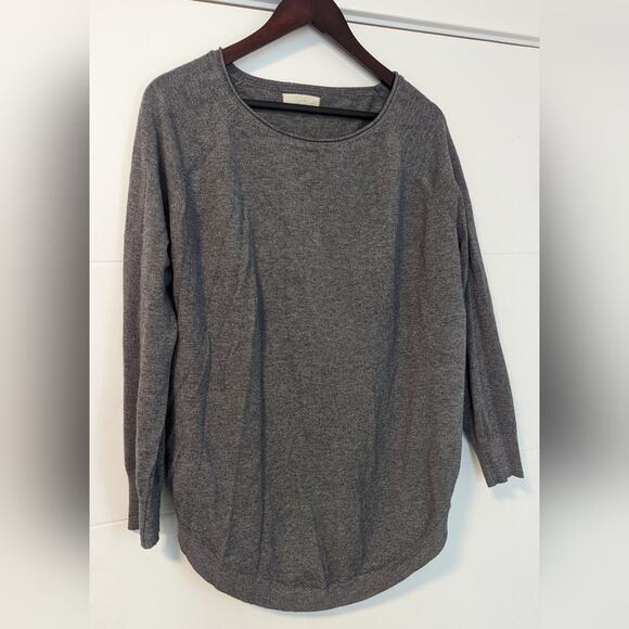 EcoVibe Gray sweater Size Large - Picture 1 of 4